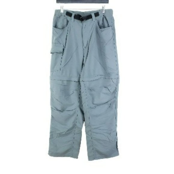 Quest Light Weight Convertible Pants Men's Sz Medium Gray - Picture 1 of 7